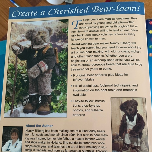 Brand new Teddy Bears With a Past book by Nancy Tillberg - Picture 2 of 4